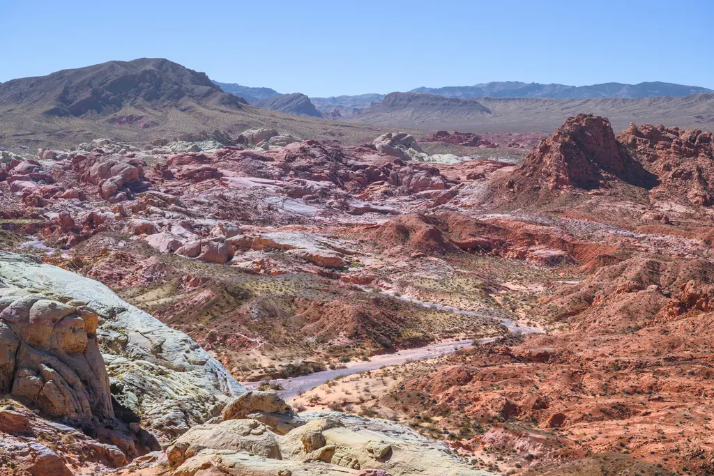 A view of Colorado River Discovery in Adirondack Mountains, AL during the afternoon in Autumn.